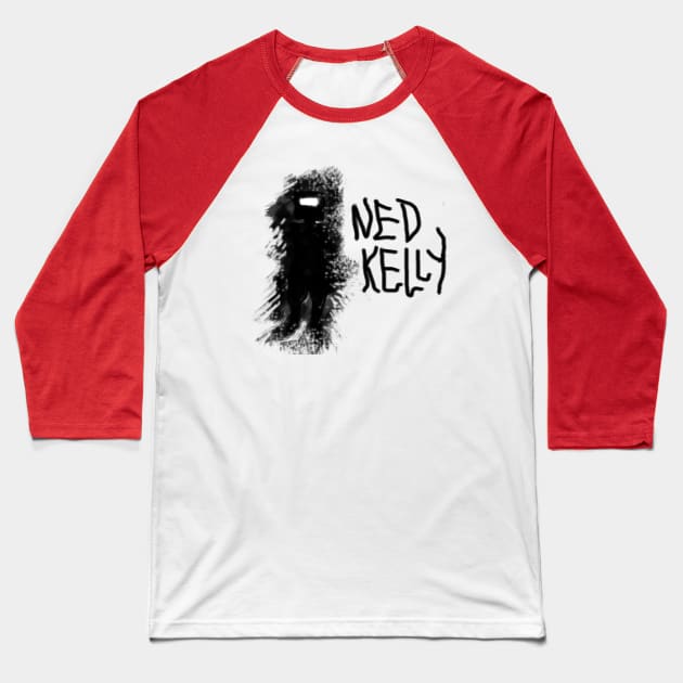 ned kelly Baseball T-Shirt by kewscreative